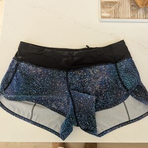Lululemon Speed Short 2.5 In Mermaid Size 6